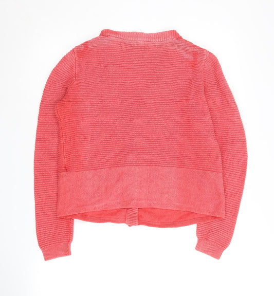 White Stuff Women's Red Cardigan Knit Size 14