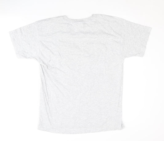 Mens UK Size M Star Wars Grey Cotton Blend T-Shirt