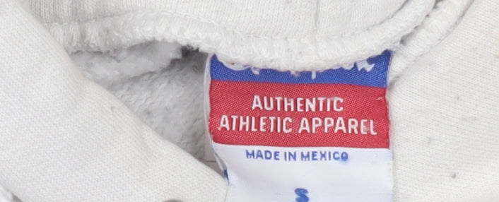 Champion Women's White Graphic Hoodie Size S