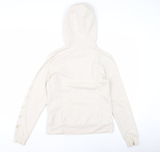 Emporio Armani Ivory Women's Hoodie XS Designer Pullover