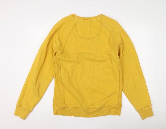 Jack Wills Men's Yellow Pullover Sweatshirt S