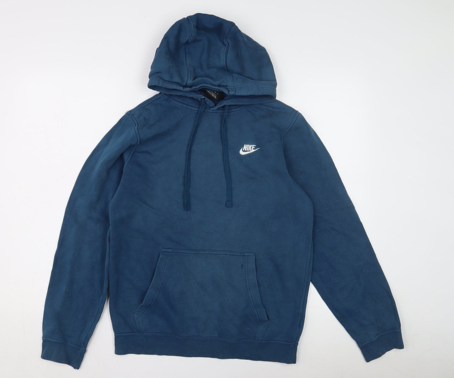 Nike Men's Blue XS Pullover Hoodie with Logo