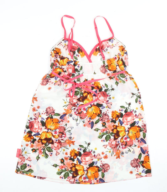 Ted Baker Women’s Floral Slip Dress Size 12 V-Neck