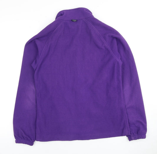 Jack Wolfskin Women’s Purple Fleece Jacket L