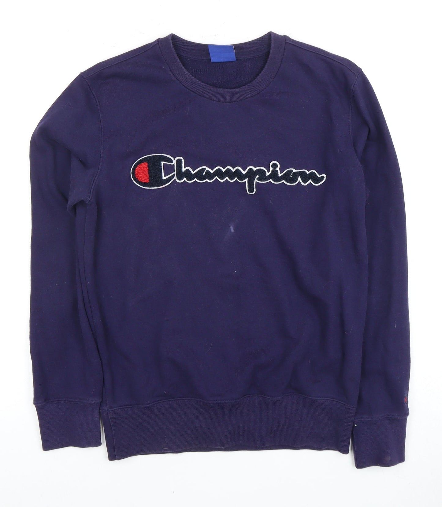 Champion Men's Blue Pullover Sweatshirt S