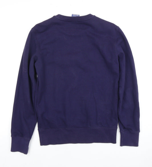 Champion Men's Blue Pullover Sweatshirt S