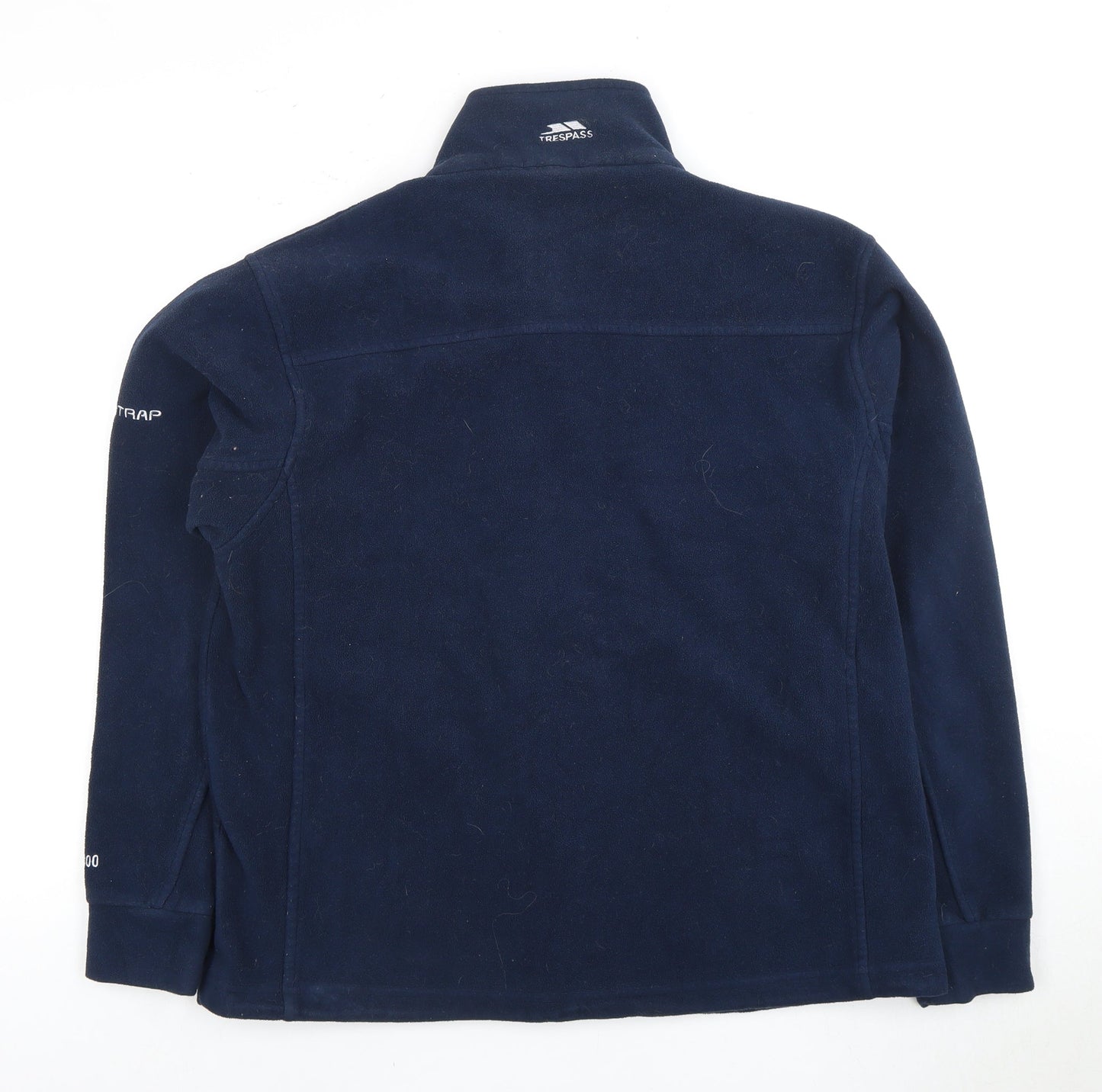 Trespass Mens Blue Fleece Jacket M Full Zip Casual