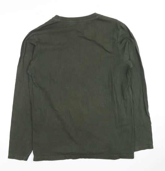 Mountain Warehouse Men's Green Graphic T-Shirt