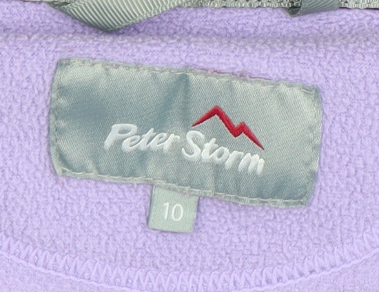Peter Storm Women's Purple Pullover Sweatshirt Size 10