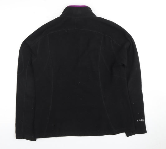 Karrimor Women's Black Fleece Full Zip Sweatshirt Size 12