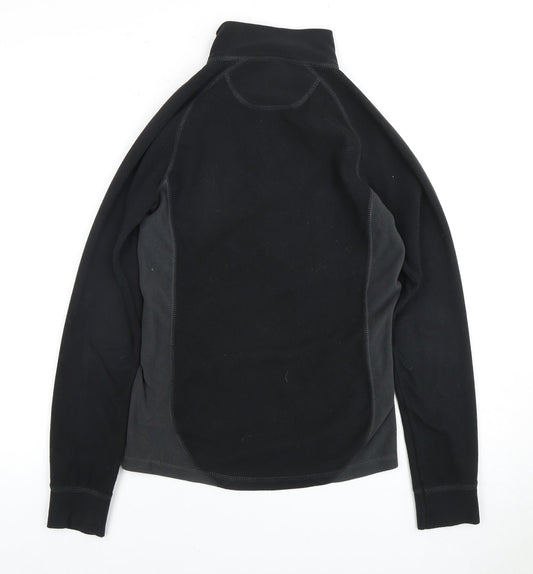 Trespass Women's Black 1/2 Zip Pullover Sweatshirt XS