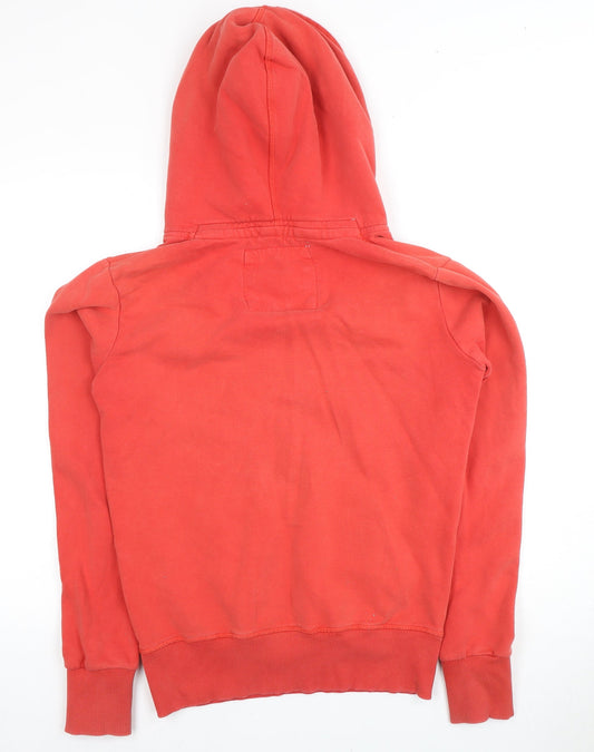 Superdry Men's Red Graphic Print Hoodie Size S