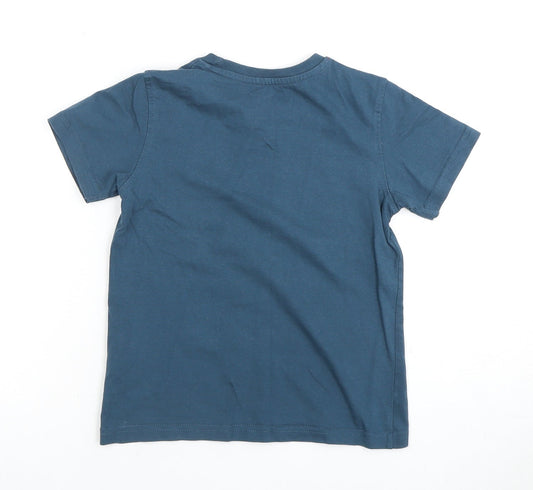 Mountain Warehouse Boys Blue Space T-Shirt 5-6 Years