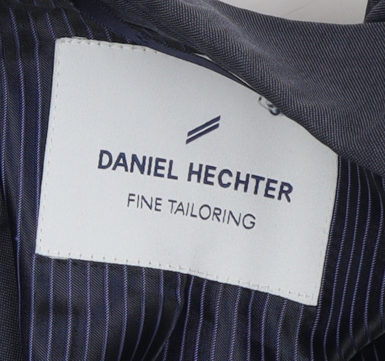 Daniel Hechter Men's Blue Blazer, 38 Short Fit, Elegant Formal Wear