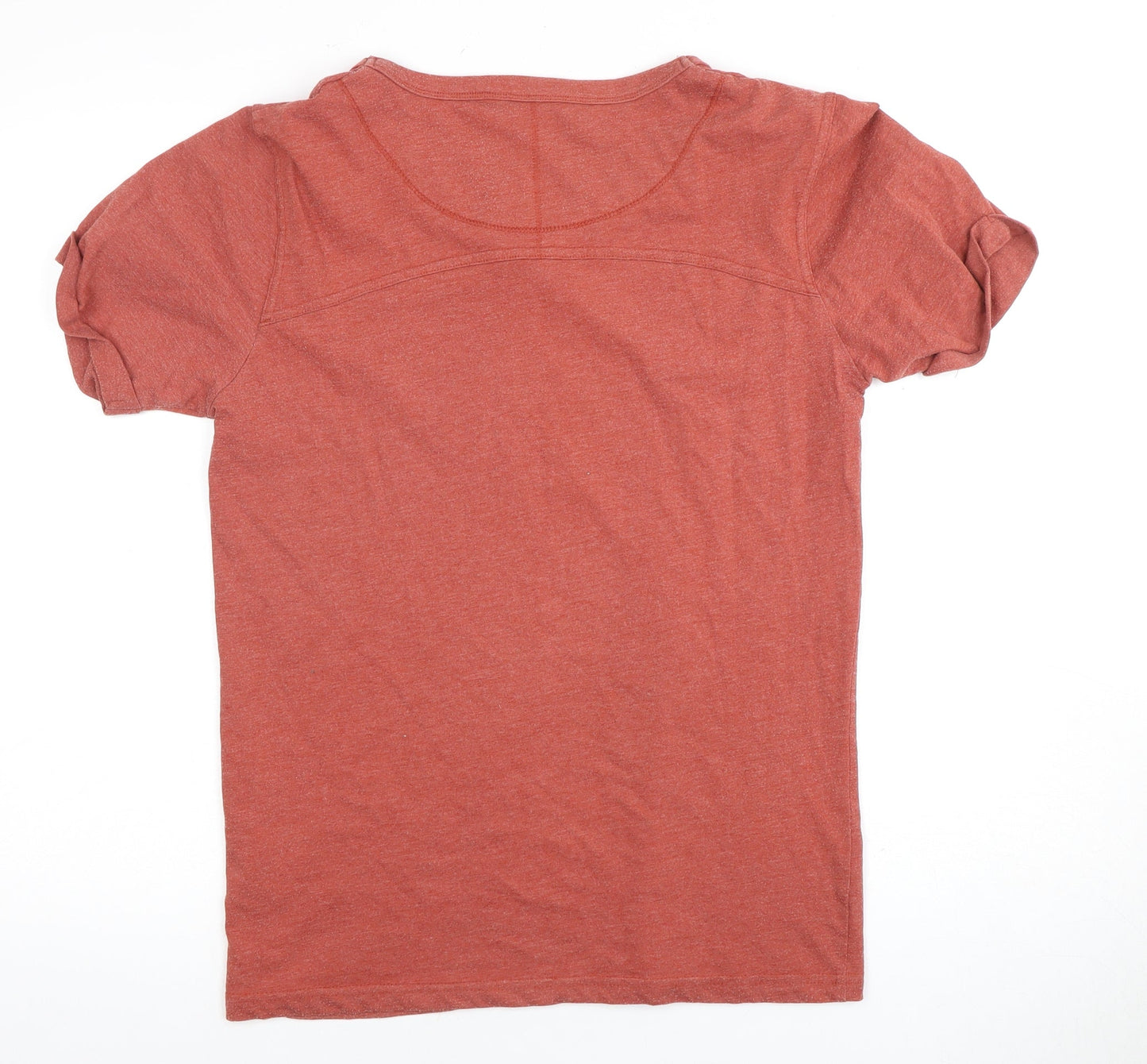 Firetrap Men's Red S V-Neck T-Shirt