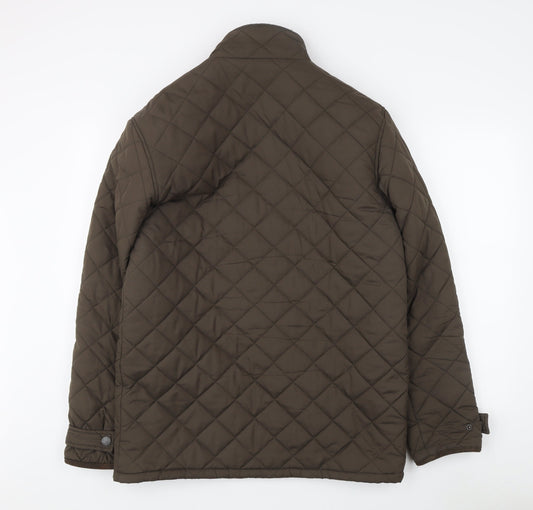 Austin Reed Men's Brown Medium Quilted Jacket