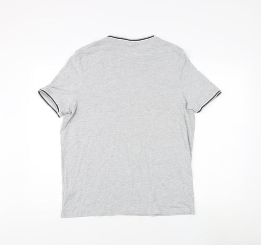 Slazenger Men's Grey M Regular Fit T-Shirt