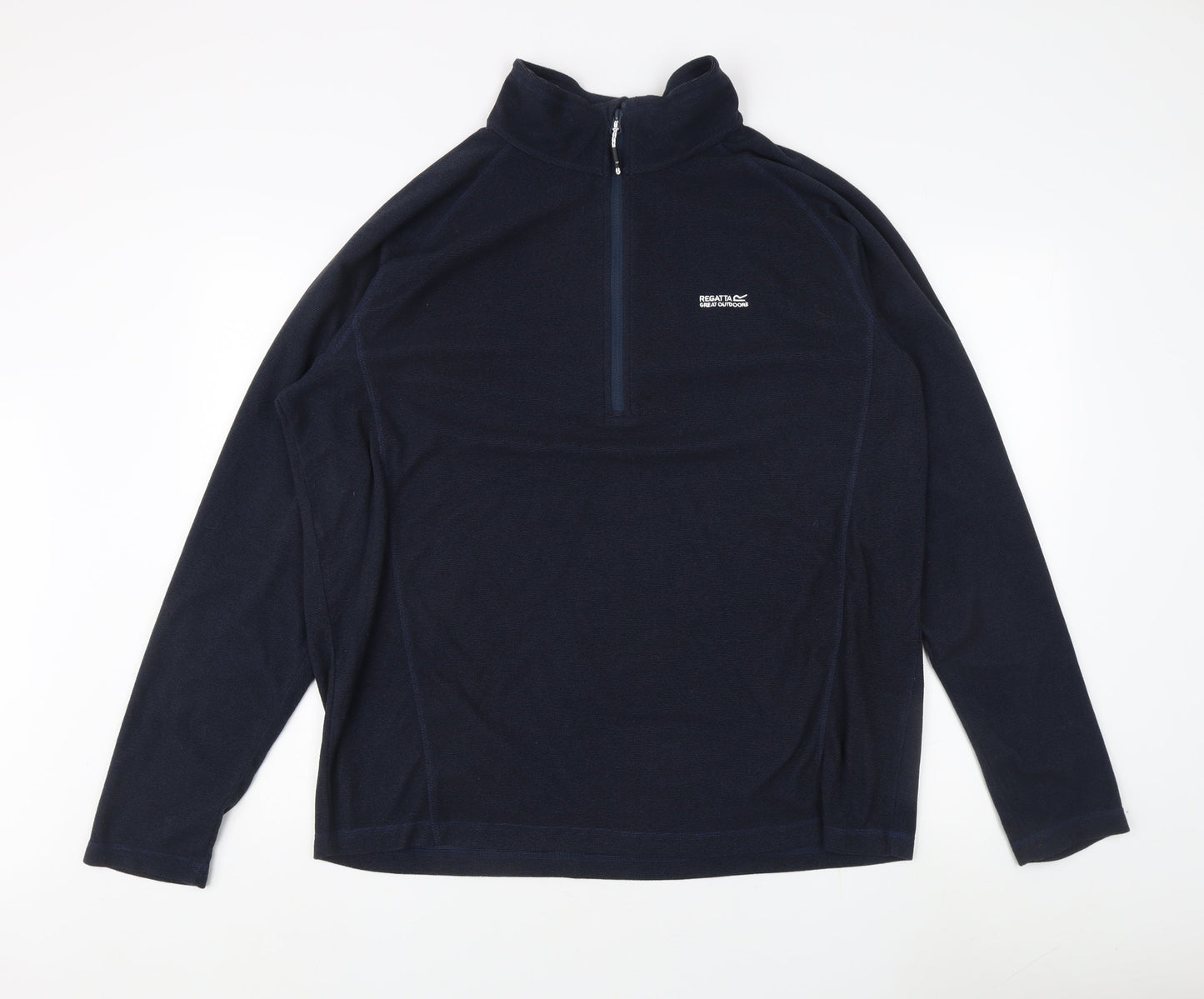 Regatta Men's 2XL Blue Pullover Fleece with Zip