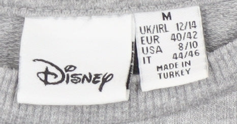 Disney Women's Grey Eeyore Pullover Sweatshirt M