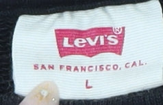 Levi's Women's Black Pullover Sweatshirt L