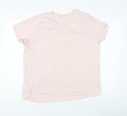 Disney Women's Pink XL Basic T-Shirt