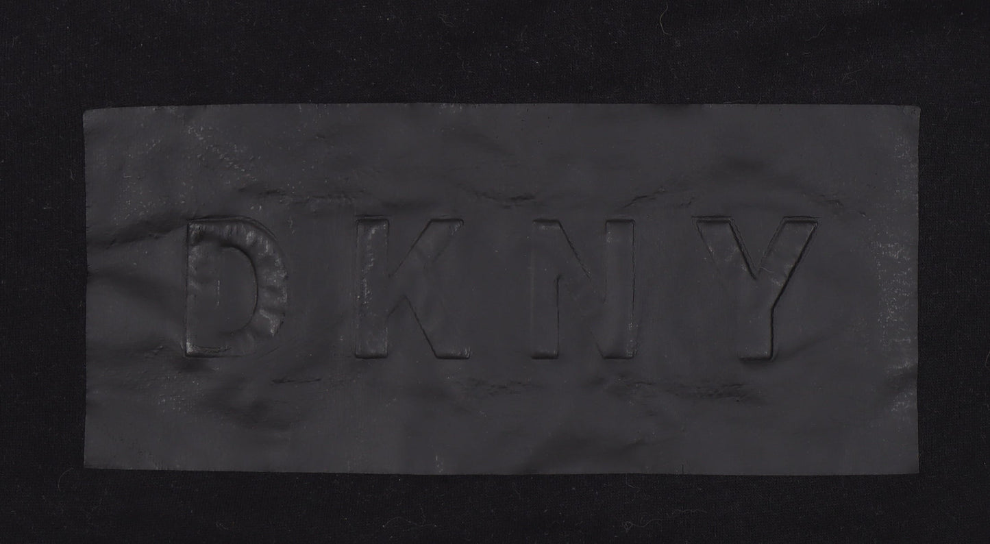 DKNY Unisex Black Pullover Hoodie XL - Casual Comfort