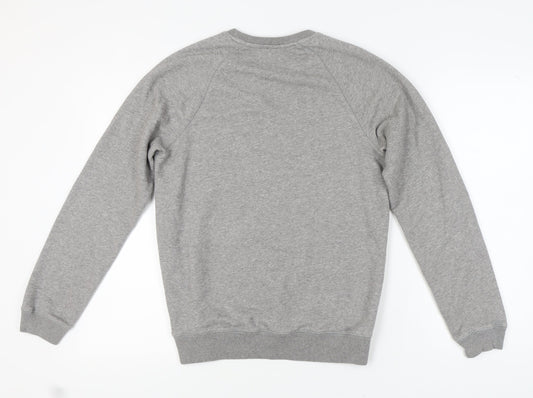 Jack Wills Men's Grey Pullover Sweatshirt, Size S