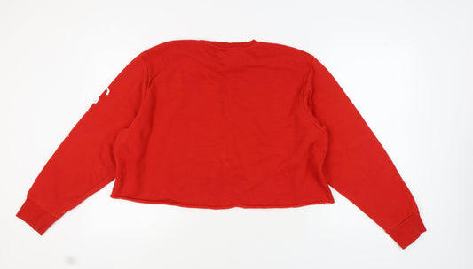 Friends Women’s Red Pullover Sweatshirt XL Casual