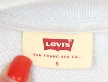 Levi's Women's Blue Pullover Sweatshirt S Casual