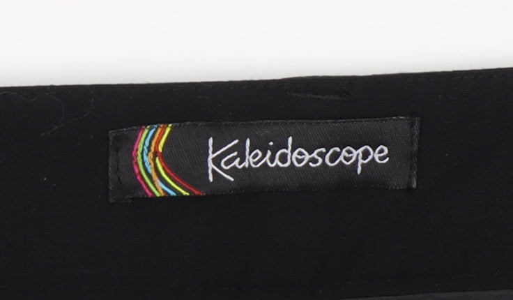 Brand and care label for Kaleidoscope Women's Black Skinny Trousers UK 10