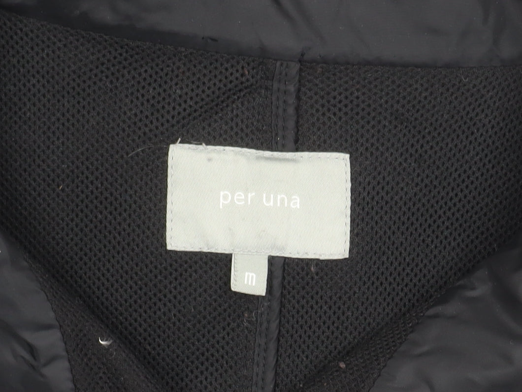 Per Una Black Women's M Long Sleeve Trench Coat