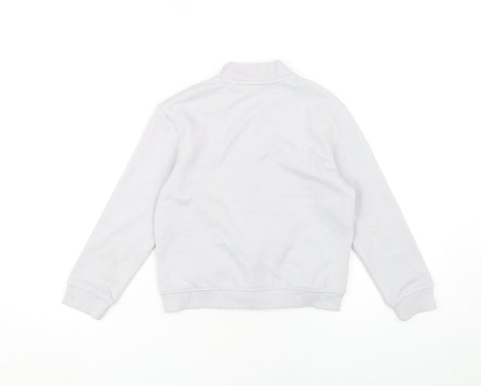 Marks and Spencer Boys Grey Bomber Jacket 8-9 Years