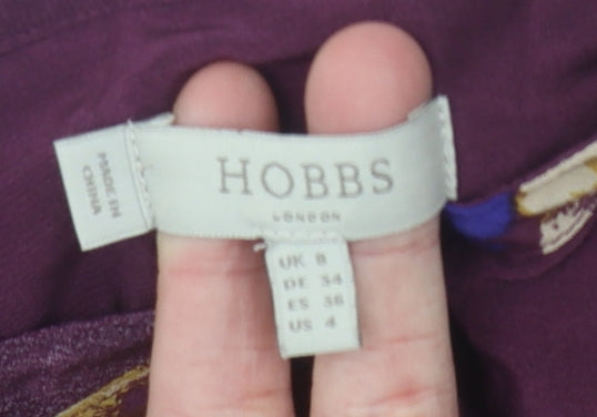 Hobbs Women's Multicoloured Floral Blouse, Size 8