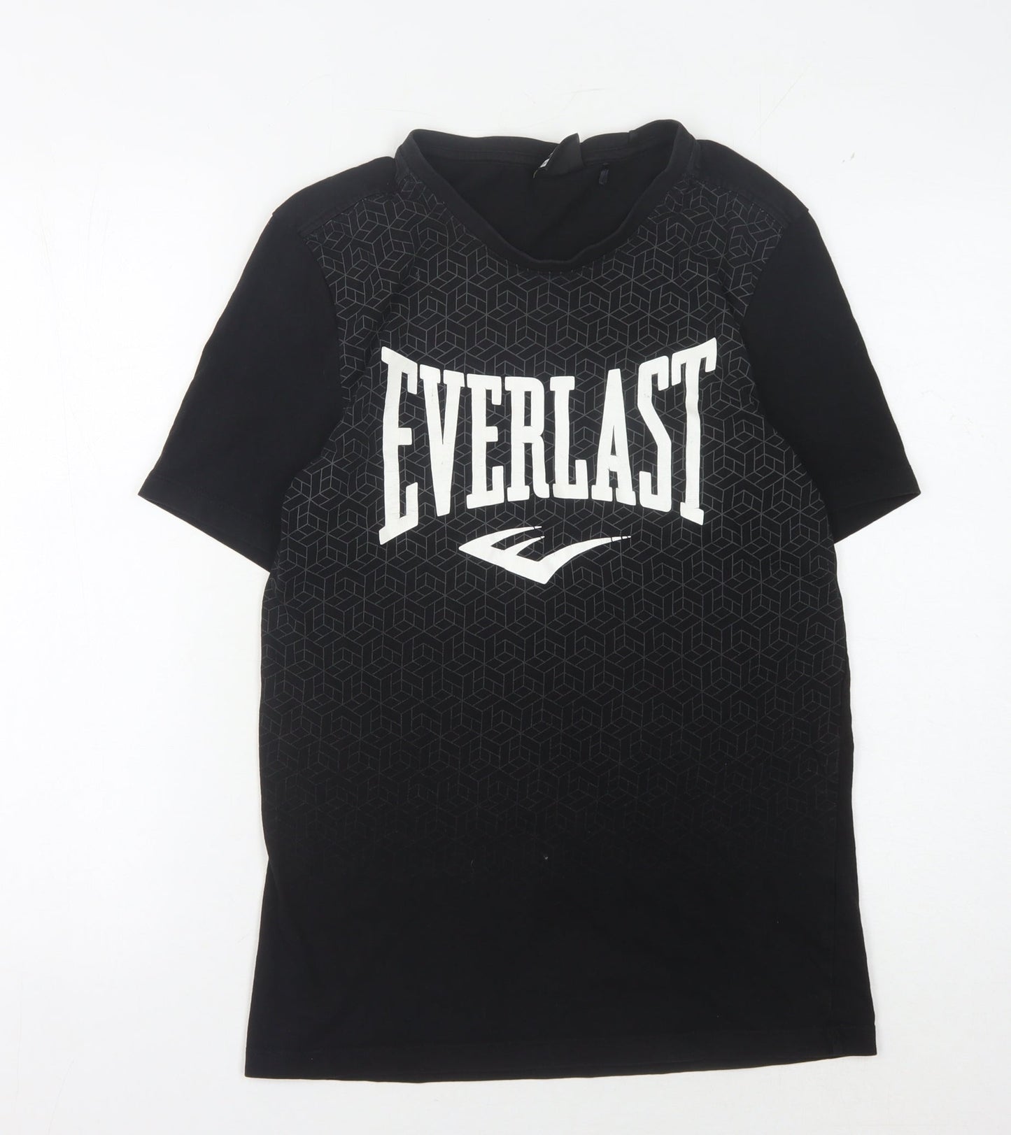Everlast Men's Black Graphic Print T-Shirt, Size S