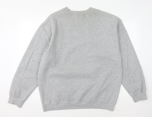 Harry Potter Grey L Pullover Unisex Sweatshirt