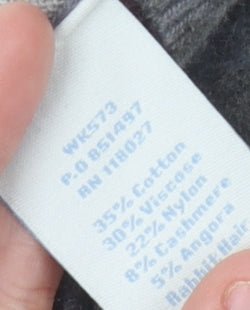 Boden Women's Grey Animal Print Vest Size 8