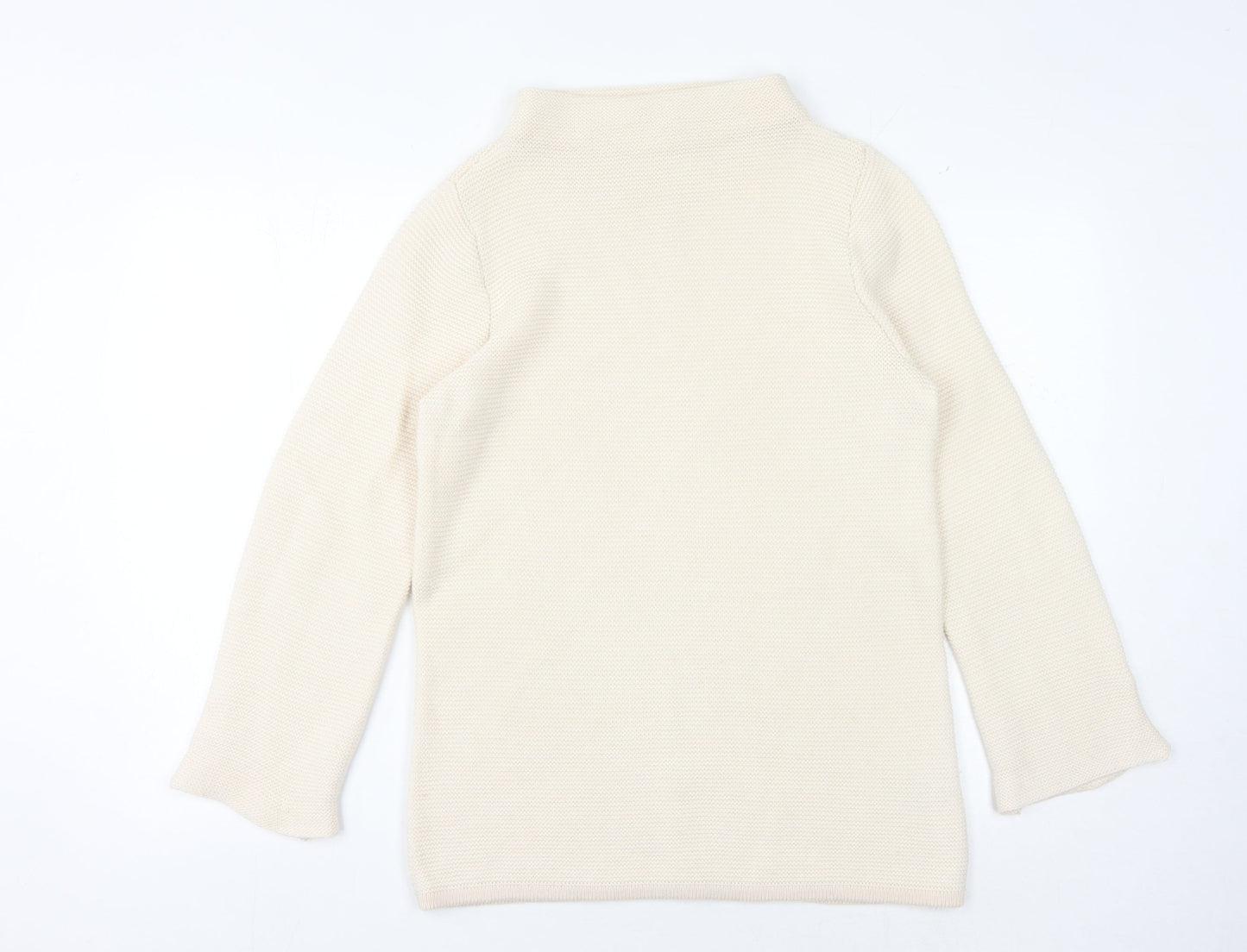 Boden Women's Ivory Long Sleeve Knit Jumper