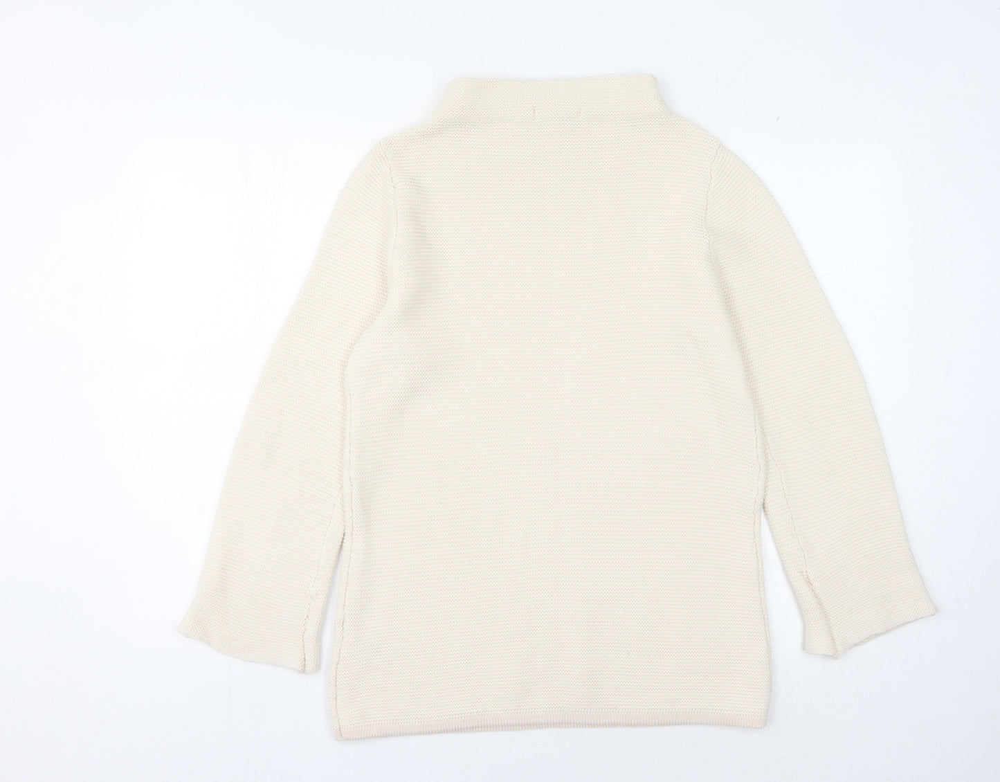 Boden Women's Ivory Long Sleeve Knit Jumper