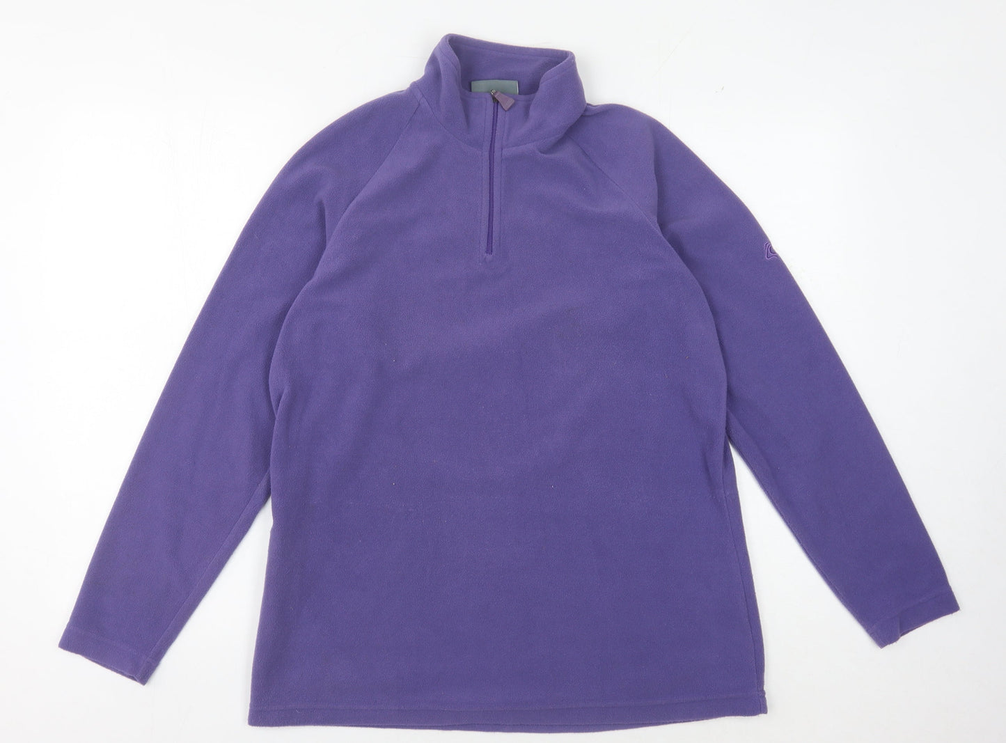 Craghoppers Women's Purple Fleece Pullover, Size 12
