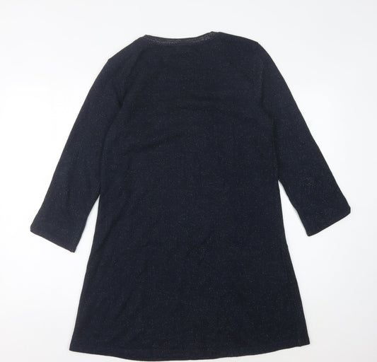 White Stuff Women's Black Shift Dress Size 12