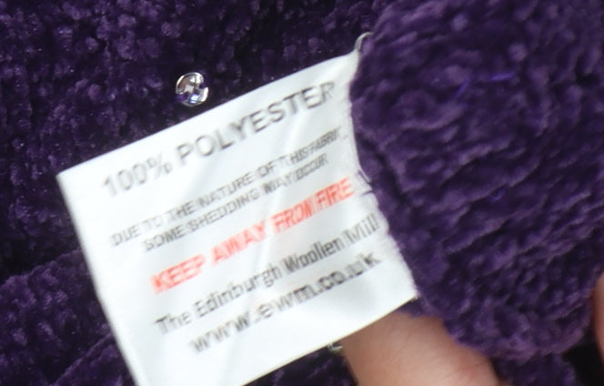Brand and care label for Honor Millburn Women's Purple jumper, size 10-12