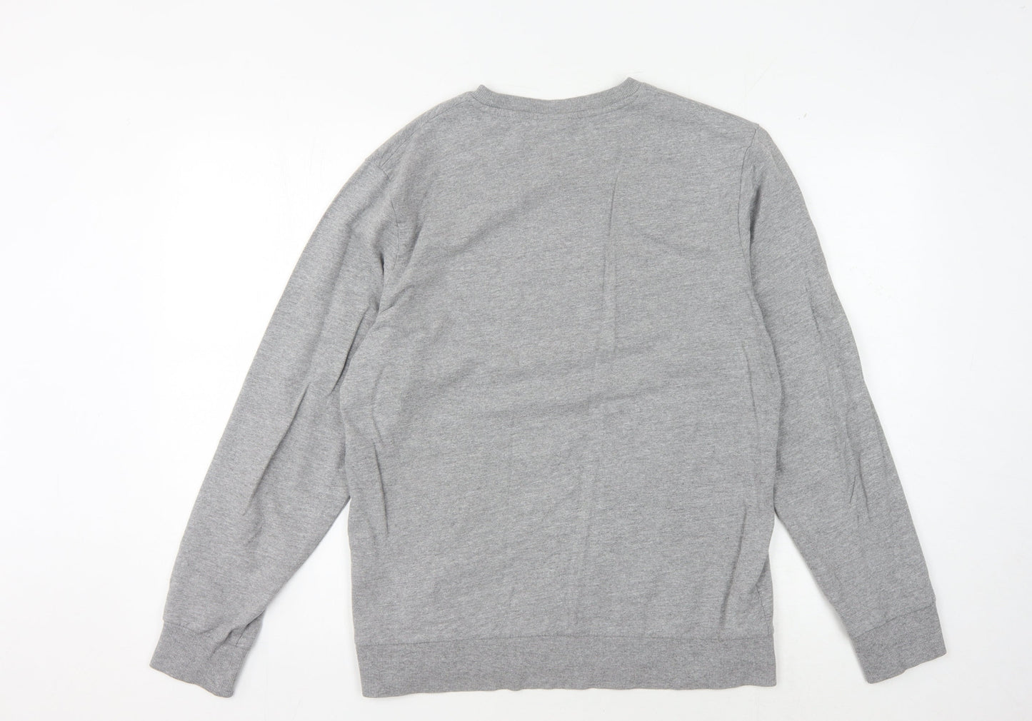 Jack & Jones Men's Grey Pullover Sweatshirt Medium