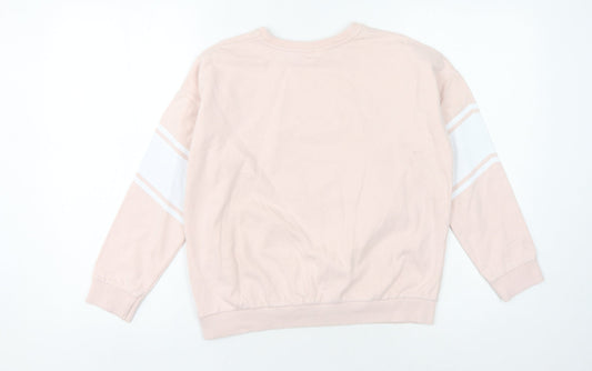 Harry Potter Hogwarts Girls Pink Sweatshirt 9-10 Years
