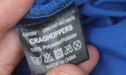 Craghoppers Men's Blue Basic Jacket, Size M, Full Zip