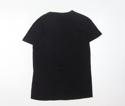 UFC Men's Black Graphic Print T-Shirt Size S