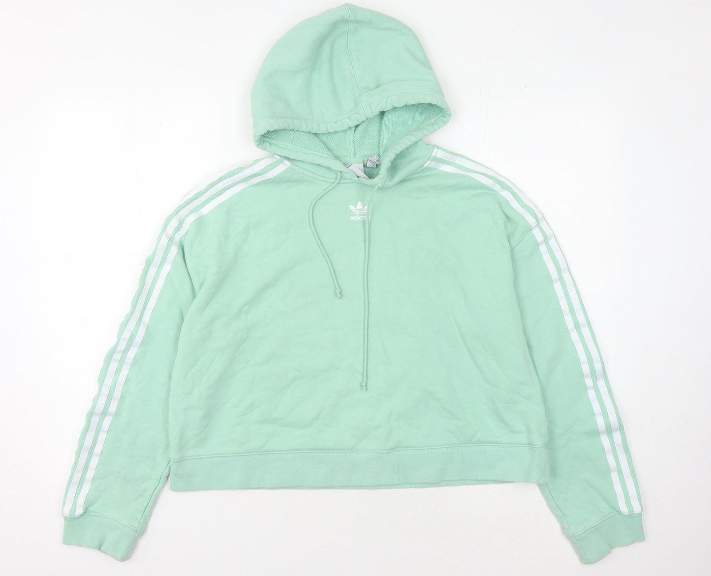 Adidas Women's Green Hoodie Size 18 Pullover