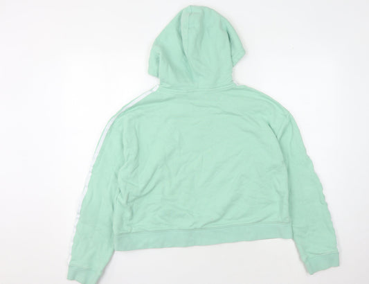 Adidas Women's Green Hoodie Size 18 Pullover