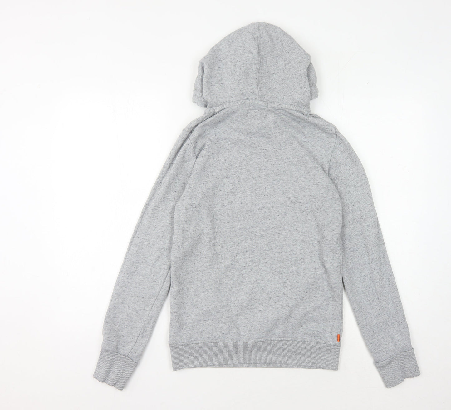 Superdry Women's Grey XS Pullover Hoodie Casual Logo