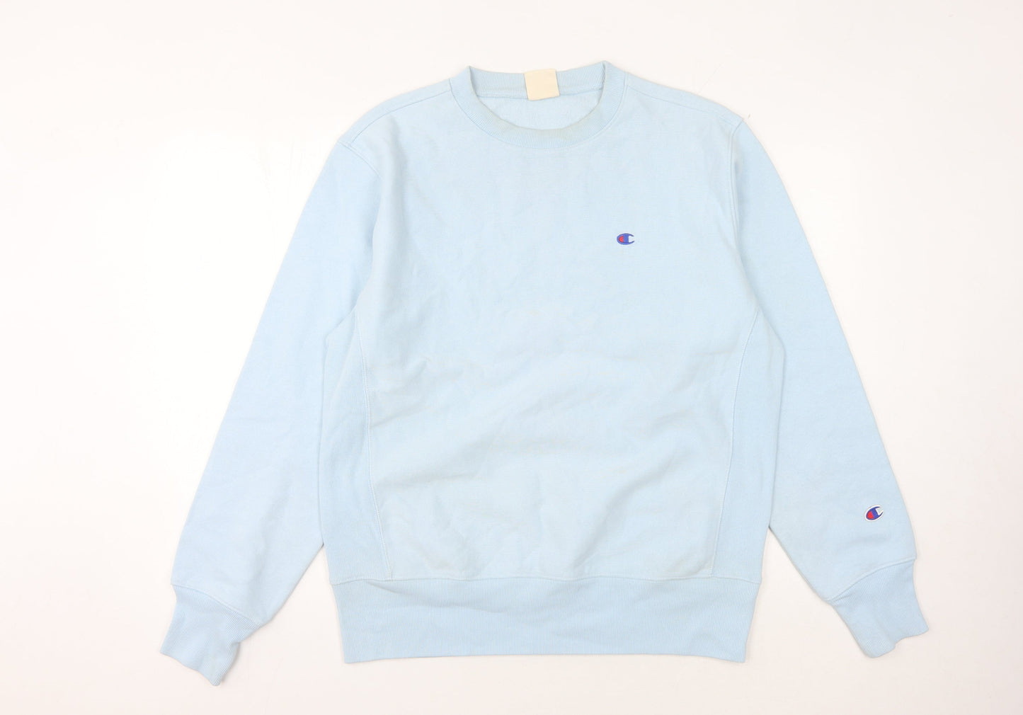 Champion Unisex Blue Sweatshirt, Size 6, Lightweight Casual