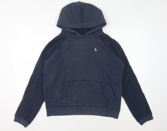 Jack Wills Women’s Blue Hoodie Size 10